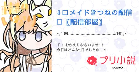 ⇩☁メイドきつねの配信🦊〖配信部屋〗 全52話 【連載中】（かれー 🇫🇷♟️ ⇆ ‪🫶🏻️︎さんの小説） 無料スマホ夢小説ならプリ