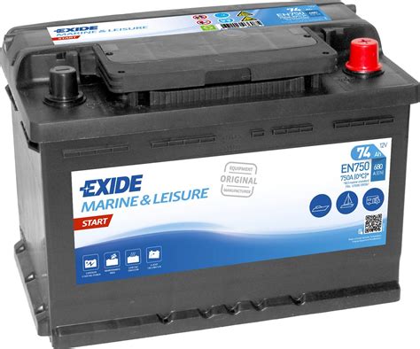 En Exide Start Marine Leisure Battery Marine Batteries