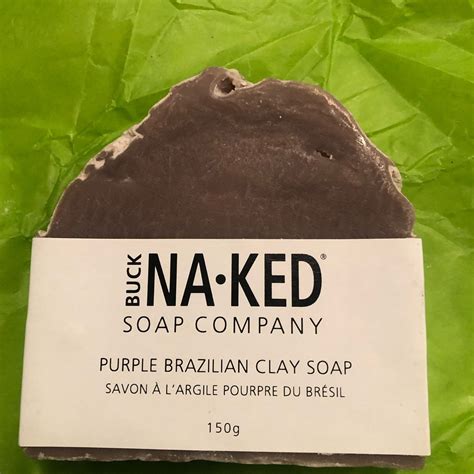 Buck Naked Soap Company Purple Brazilian Clay Soap Abillion