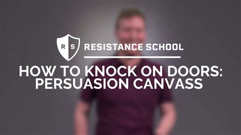 Wrap Up And Next Steps How To Knock On Doors Persuasion Canvass Youtube