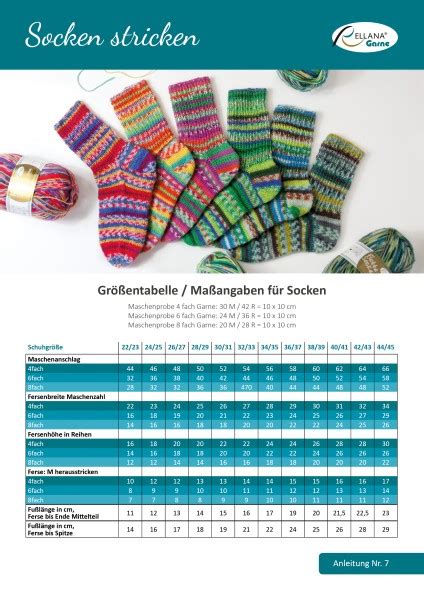 21 4 Fädig Sockentabelle FhionnMorbheinn