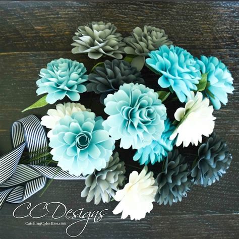 How To Diy A Paper Flower Bouquet Story Abbi Kirsten Collections