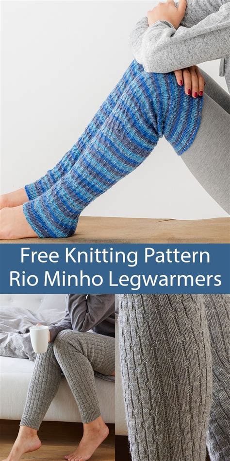 Rio Minho Legwarmers Free Knitting Pattern Knit Leg Warmers Pattern