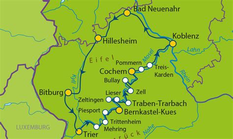 Mosel Radweg Von Koblenz Nach Koblenz