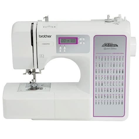 Brother Project Runway CS8800PRW 80-Stitch Computerized Sewing Machine ...