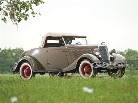 1934 Ford Deluxe Roadster The Charlie Thomas Collection 2012 Rm