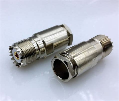 M Type Sl16 Uhf Female Rf Coaxial Connector Uhf 50 9 Connector 1pcs Electrical Equipment