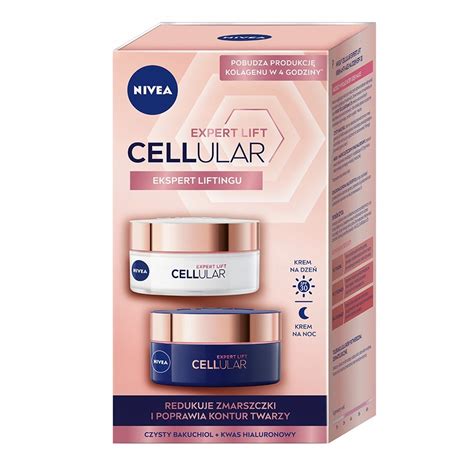 Nivea Cellular Expert Lift zestaw krem anti age na dzień SPF30 i na noc