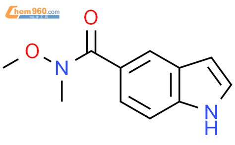 N Methoxy N Methyl H Indole Carboxamidecas