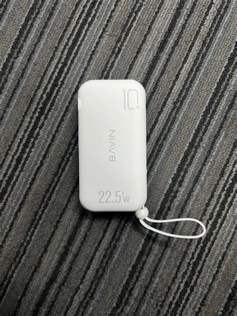 Original BAVIN Powerbank 10 000 MAH With Built In Plug And Multiple