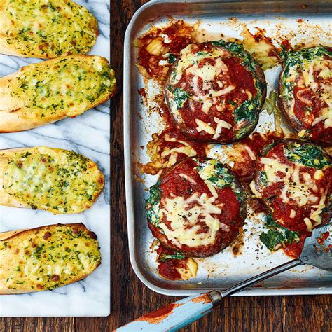 Portobello Mushroom Pizzas Healthy Recipe Ww Australia