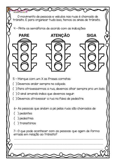 Avaliação de Geografia 2º ano