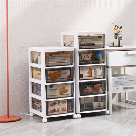 Plastic Drawer Storage Cabinet/Visible Storage Cabinet/Multi-layer ...