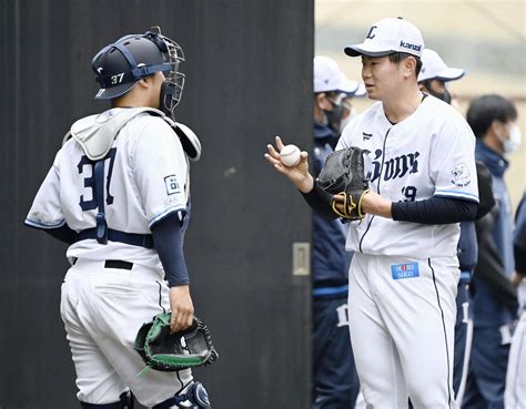 【西武】ドラ4青山美夏人「自分の中で感触は良かったかな」キャンプ初日、直球中心力強く57球 プロ野球写真ニュース 日刊スポーツ