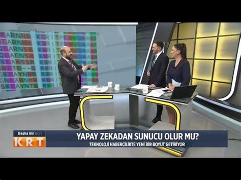 KRT TV Prof Dr Ali Murat Kırık Yapay zeka nedir Geleceği nasıl