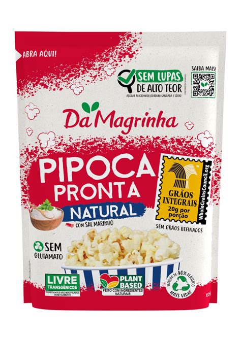 Pipoca Pronta 65g Natural Divina Fórmula Farmácia de Manipulação