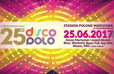 Jubileuszowa Gala 25 lat Disco Polo już 25 czerwca Znamy listę wykonawców