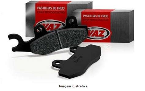 Pastilha De Freio Dianteira E Traseira Honda Cbx Twister 250 Ecopads Vaz