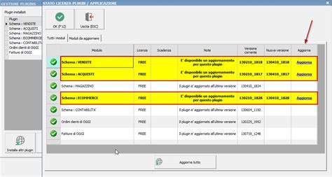 Aggiornamento Dei Plugin Ready Pro Manuale Utente