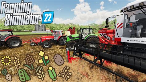 [tuto] Farming Simulator 22 Faire Une Culture De A à Z 🌾🌱 Youtube