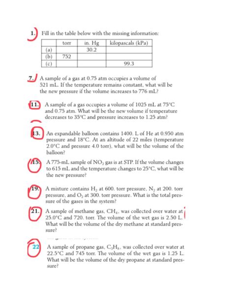 Solution Chemistry Ideal Gas Law Practice Problems Studypool