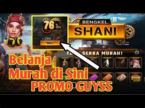 Dapat Tiket Incubator Dan Shotgun Dari Bengkel Shani Garena Free Fire