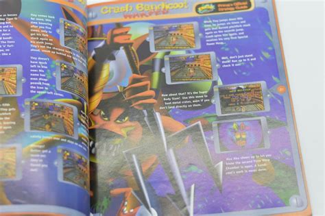 Crash Bandicoot Warped Prima S Official Strategy Guide Free Ship