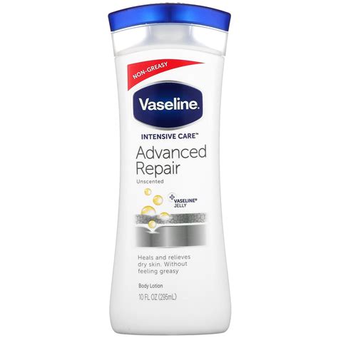 Vaseline Intensive Care Advanced Repair Body Lotion Unscented 10 Fl