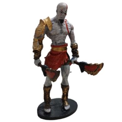 Boneco Kratos God Of War Colecionaveis Resina Shopee Brasil