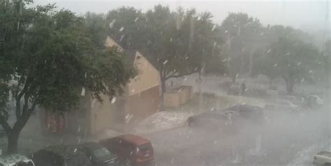 Big Hail Storm Dallas Texas June 13th