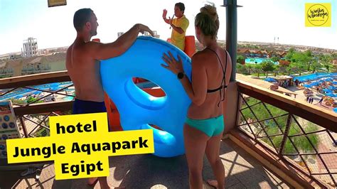 Jak wygląda aquapark w hotelu Jungle Aquapark w Hurghadzie w Egipcie