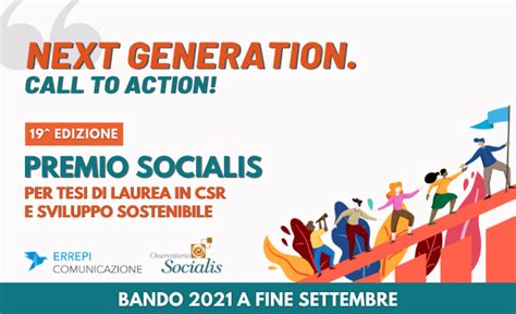 Lauree in CSR e Sostenibilità Torna il Premio SocialisOsservatorio