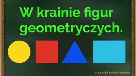 W Krainie Figur Geometrycznych Education Personalised School