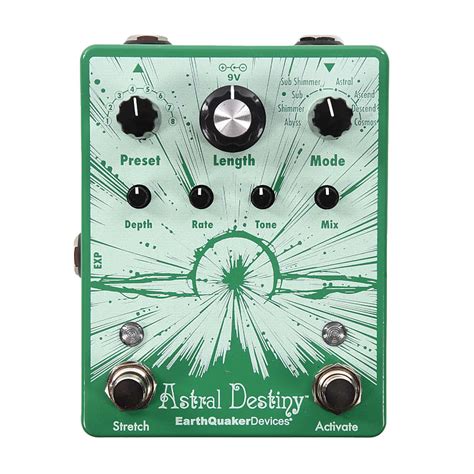 EarthQuaker Devices Astral Destiny Octal Octave Reverberation Reverb