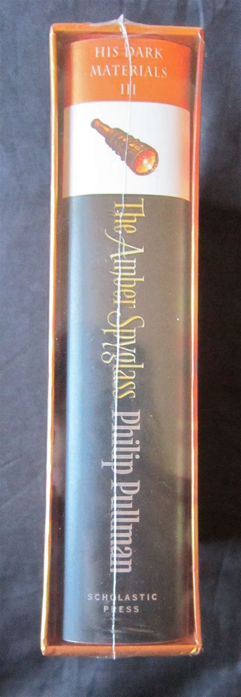 His Dark Materials The Amber Spyglass Signed Slipcased Th