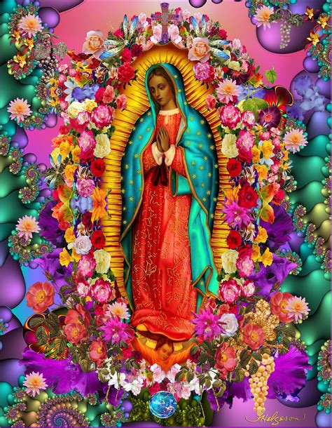 Art Collectibles Sacred Art 7 34 X 9 34 Retablo Our Lady Of Guadalupe