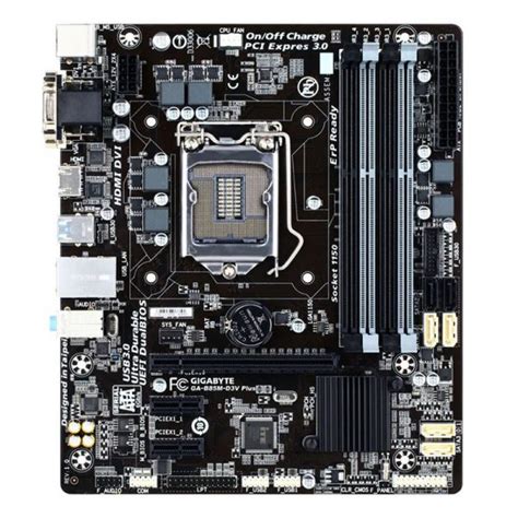 Gigabyte Ga B85m D3v Plus B85m D3v Plus Motherboard Ddr3 Lga 1150 B85