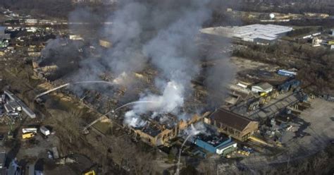 Multiple Departments Battle Fire At Chicago Heights Warehouse Flipboard