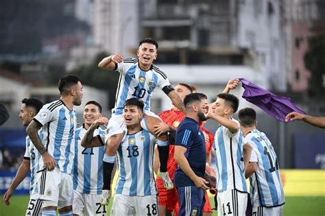 Argentina Clasifica Al Fútbol De Juegos Olímpicos De París 2024