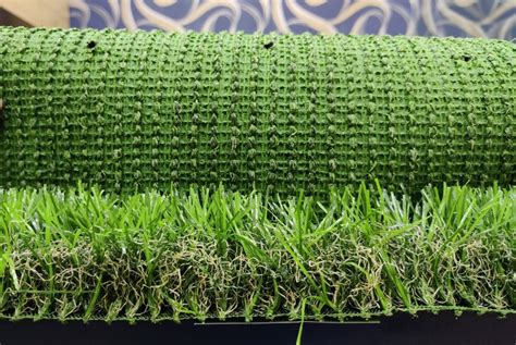 Pp Pe PE And PP 45 Mm Straight Natural Green Artificial Grass For