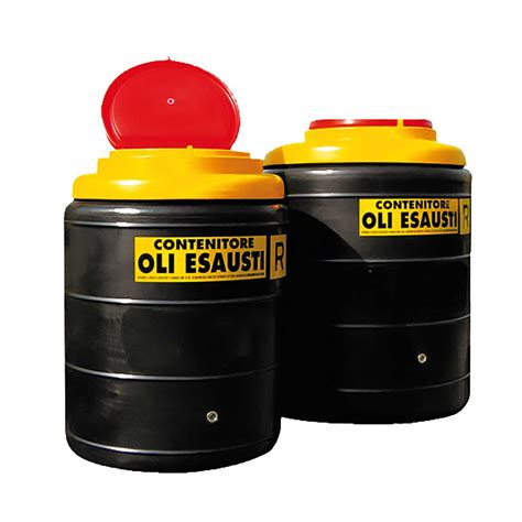 Contenitore olio usato – Bidoni raccolta lubrificante esausto moto