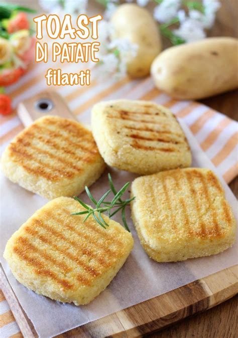 Toast Di Patate In Padella Con Cuore Filante Fatto In Casa Da