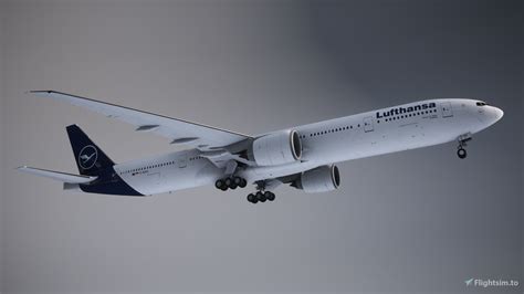 Pmdg B777 300er Lufthansa D Abtd For Microsoft Flight Simulator Msfs