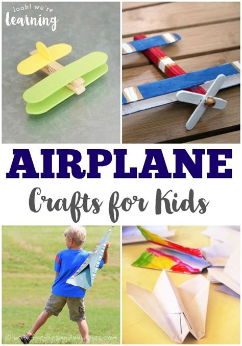 25 Airplane Crafts For Kids Airplane Crafts