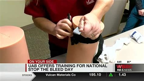 UAB Offers Training For National Stop The Bleed Day YouTube