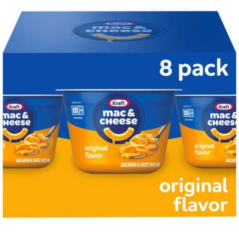 Kraft Original Mac N Cheese Macaroni And Cheese Cups Easy Microwavable Dinner 8 Ct Pick ‘n Save