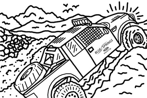 Download A Free Ford Raptor Coloring Booklet | Blue Springs Ford Parts