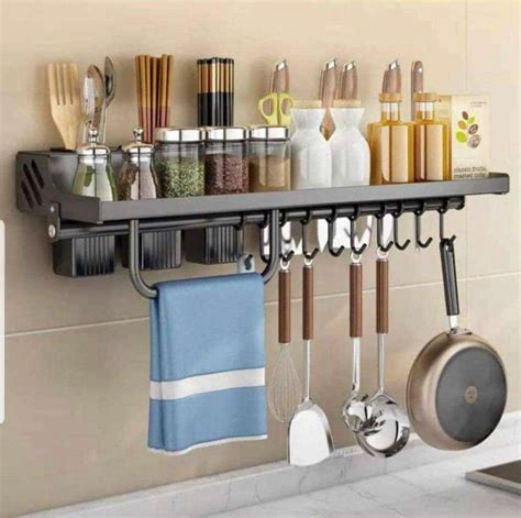 Wall Mounted Cutlery holder With hooks - Reumssky - The Best E-commerce ...