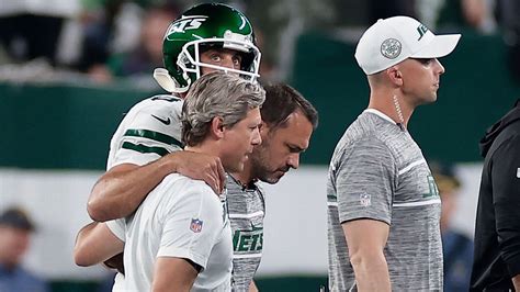 Jets fear QB Aaron Rodgers suffered serious Achilles injury - ABC7 New York