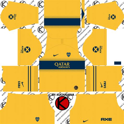 Boca Juniors 2019 2020 Kit Dream League Soccer Kits